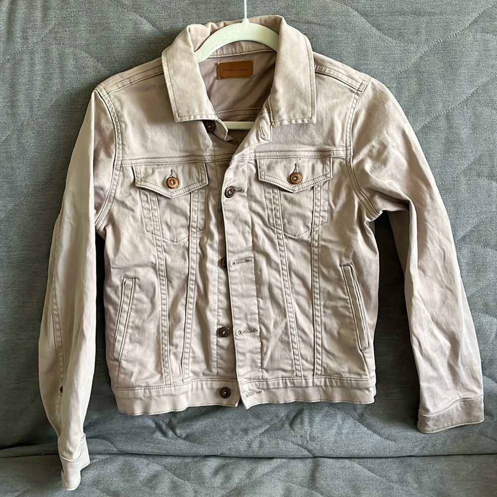 Tan jacket - earth music & ecology